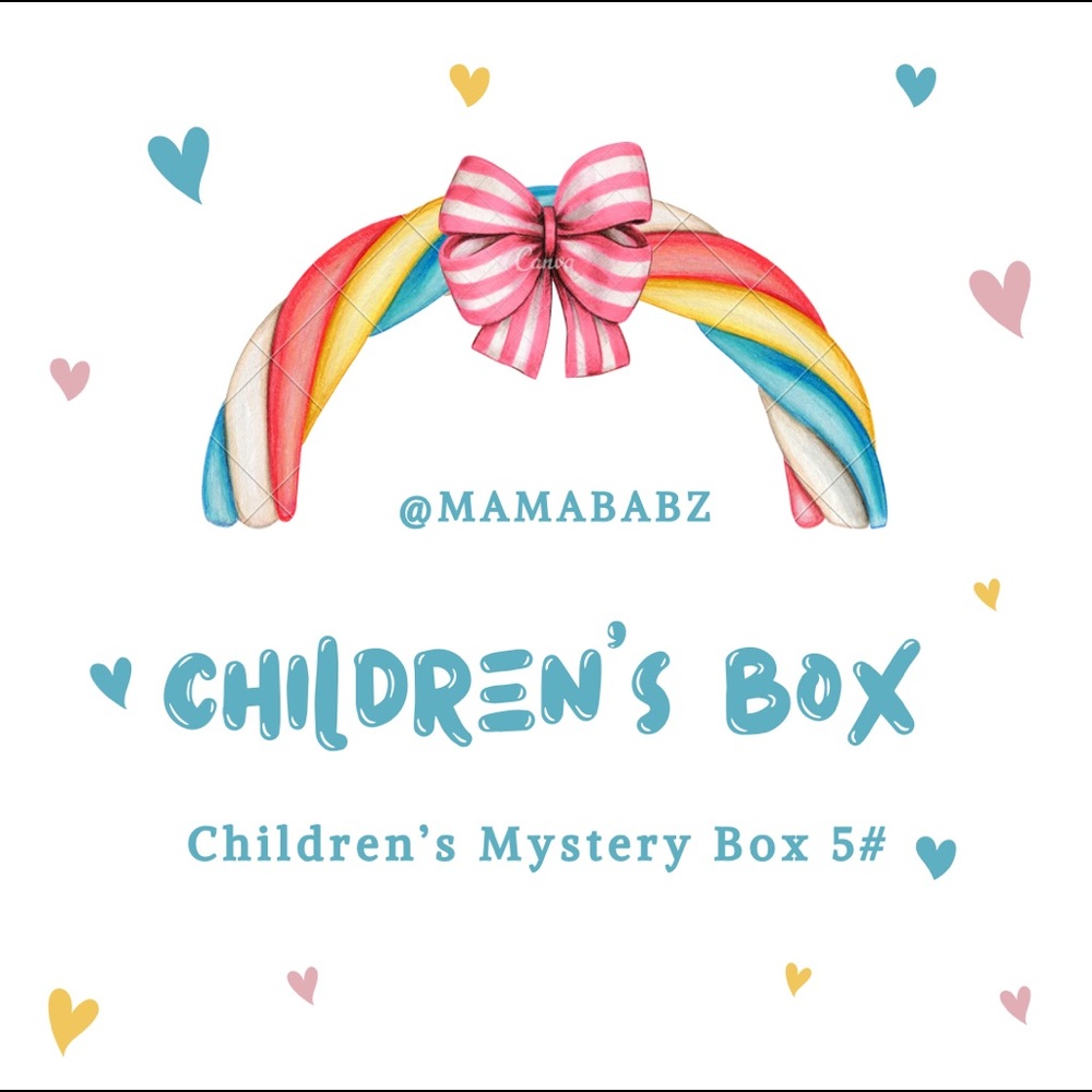 Resale Children’s FILL THE BOX 5# MYSTERY Toys Clothing Books Girls Boys Infants